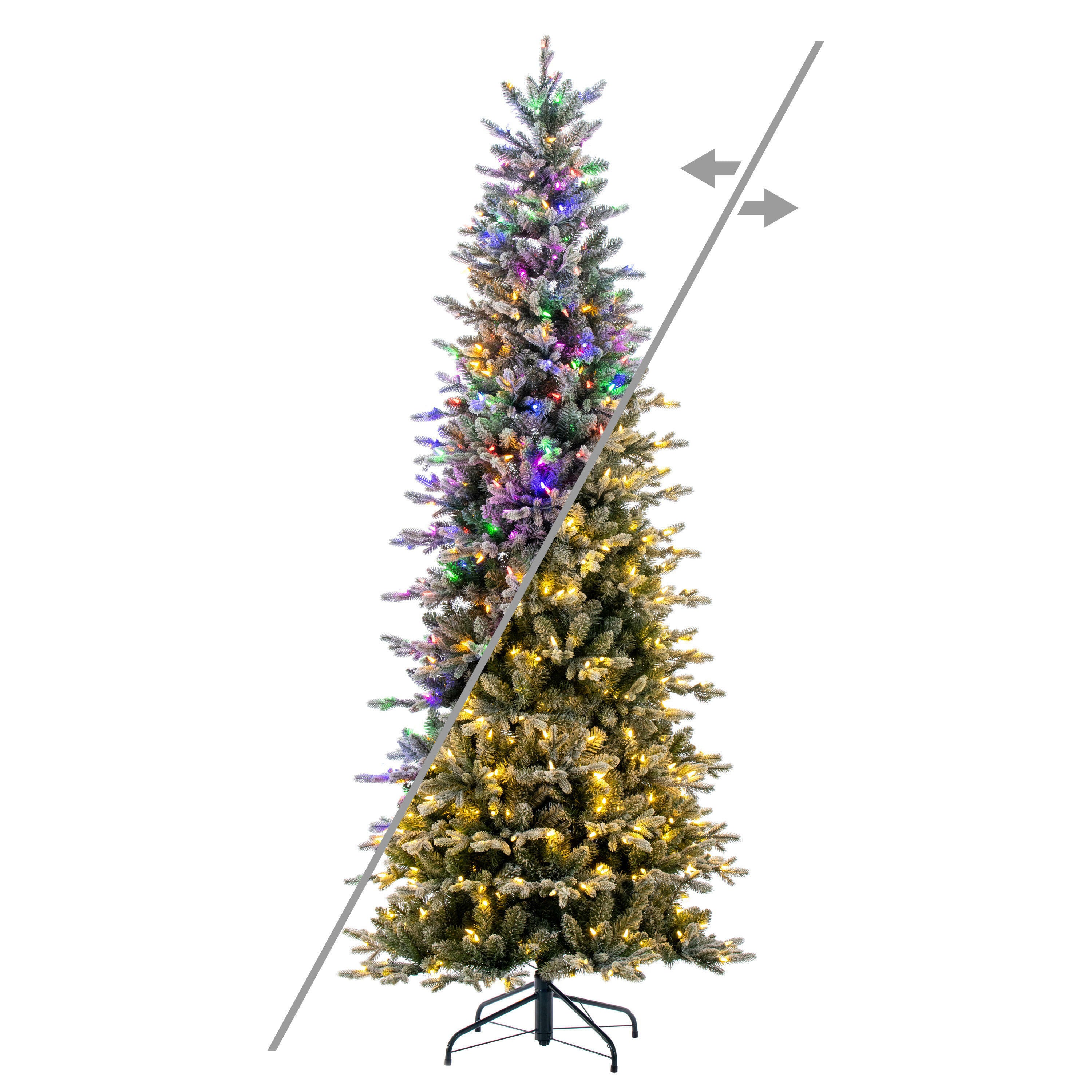 Frosted Wistler Spruce Artificial Christmas Trees