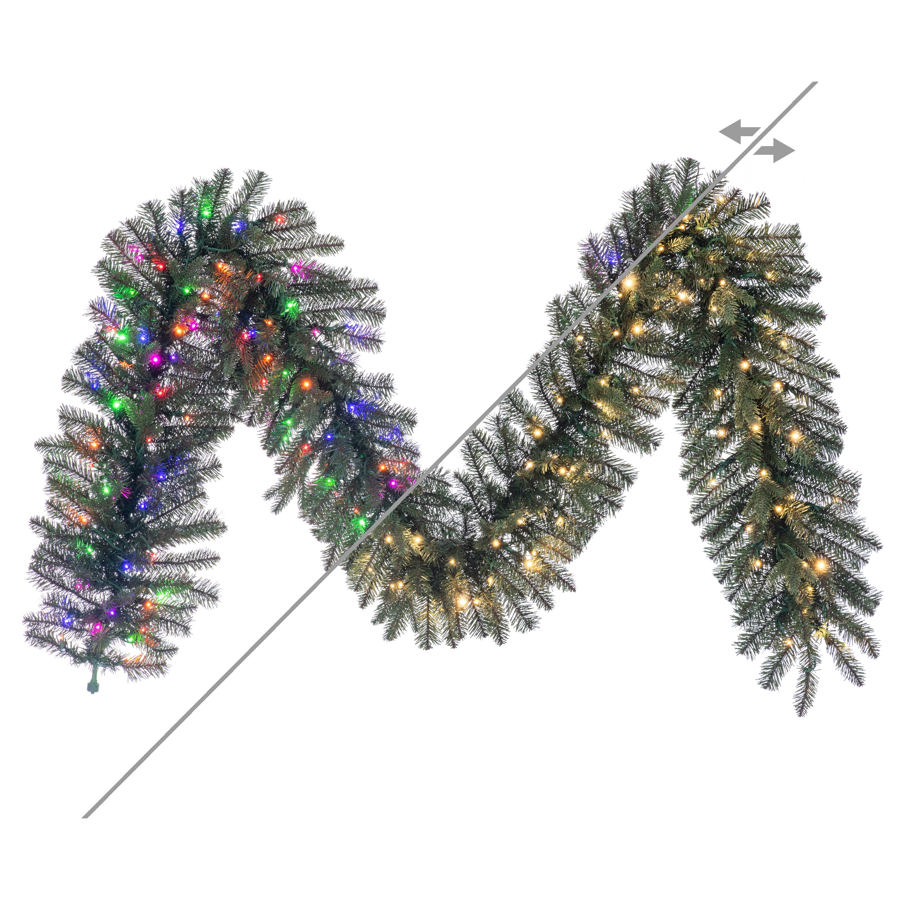 Colorado Fir Artificial Christmas Garlands