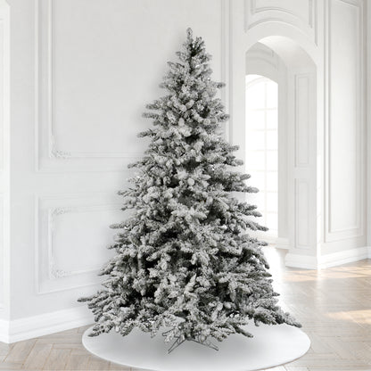 Flocked Utica Fir Artificial Christmas Trees