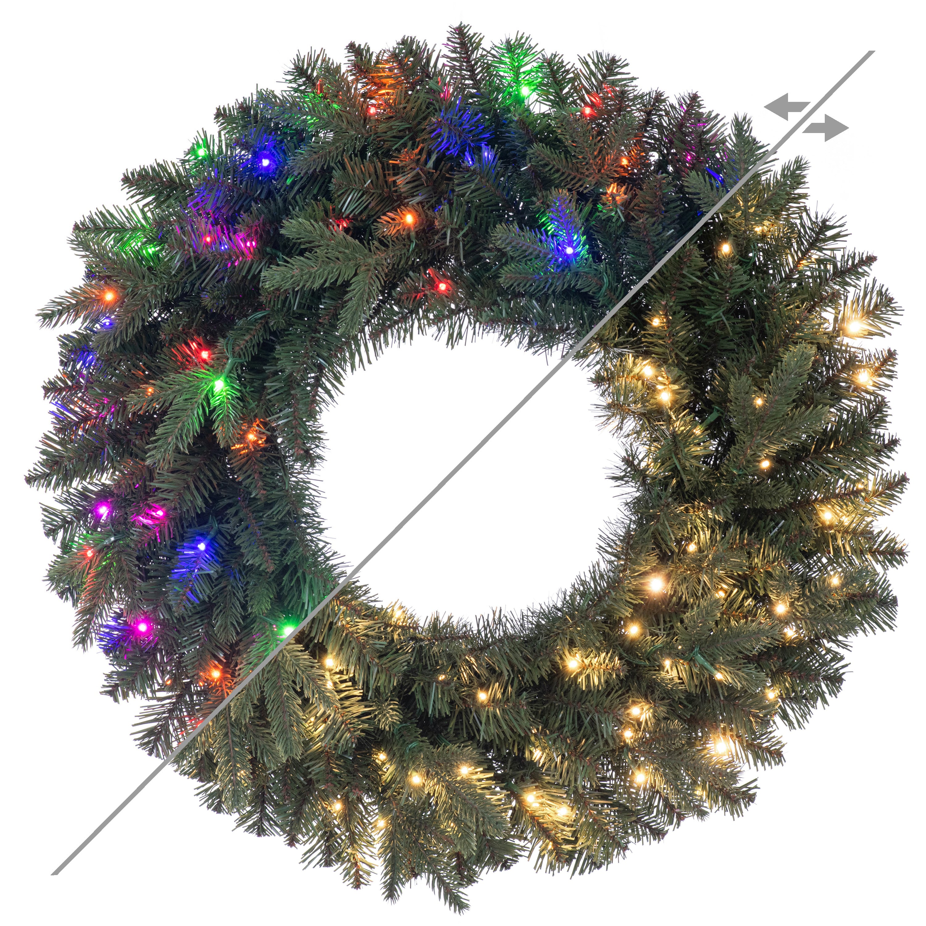 Colorado Fir Artificial Christmas Wreaths