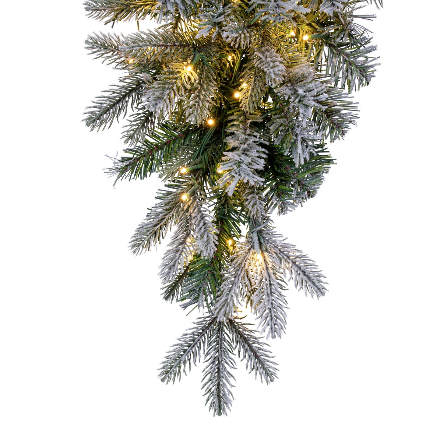 Frosted Douglas Fir Artificial Christmas Swags