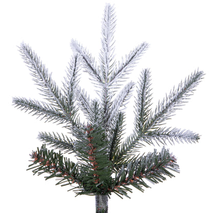 Frosted Bixley Fir Pencil Artificial Christmas Trees