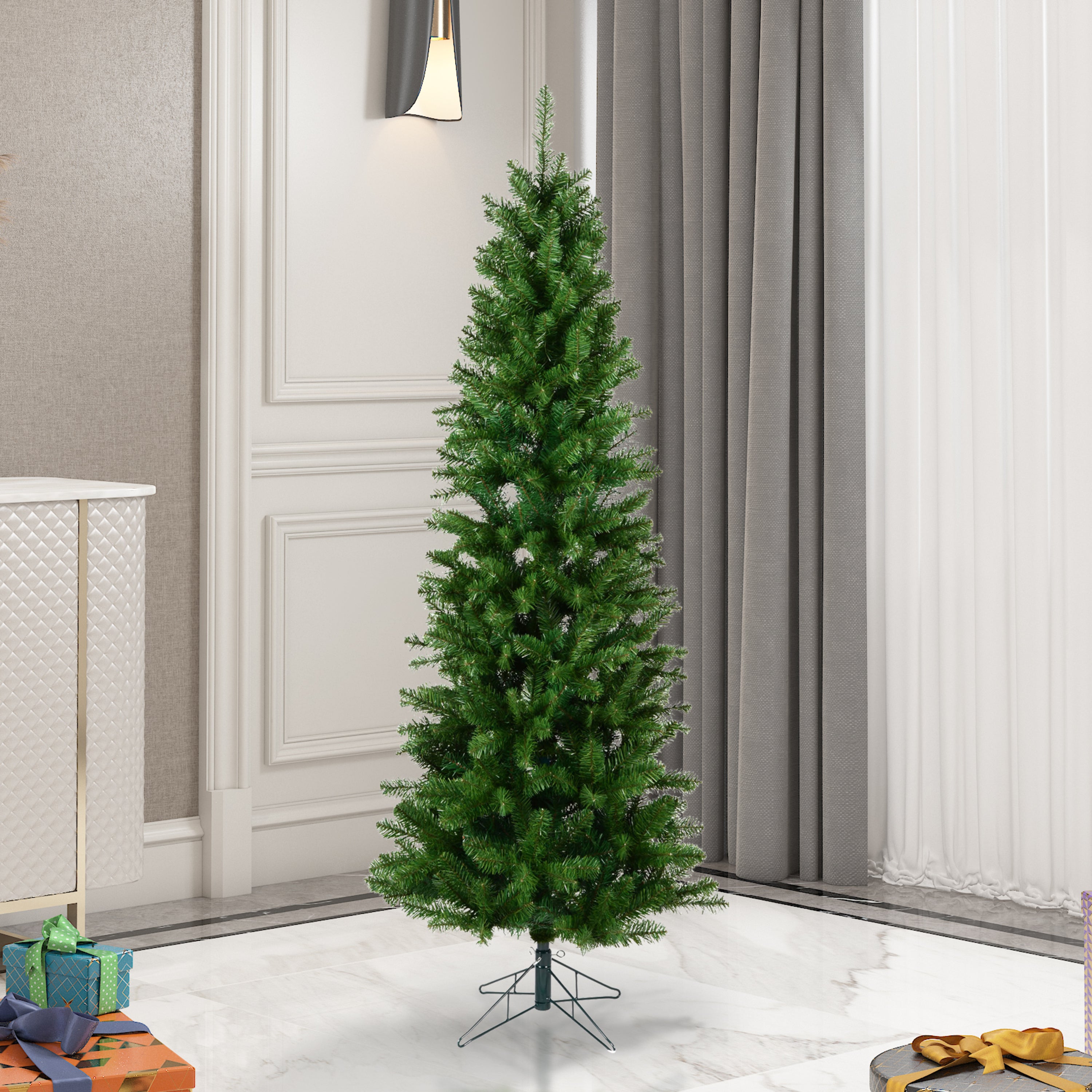 Salem Pencil Pine Artificial Christmas Trees