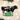 Old World Christmas Black Dairy Cow Christmas Ornament