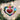 Old World Christmas Faceted Heart Wedding Ornament