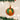 Old World Christmas Peach Christmas Ornament