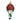 Old World Christmas Red Rose Bouquet Christmas Ornament
