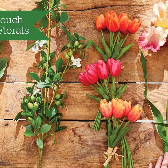 Discover Real Touch Florals by RAZ Imports