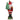 RAZ Imports by Eric Cortina 7" Red Nutcracker with Christmas Tree Glass Collectible Christmas Ornament
